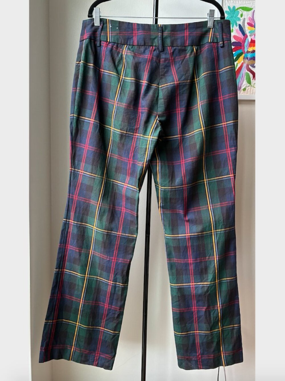 Tommy Hilfiger Vintage 00's Plaid Pants - Size 14 - Picture 2 of 9